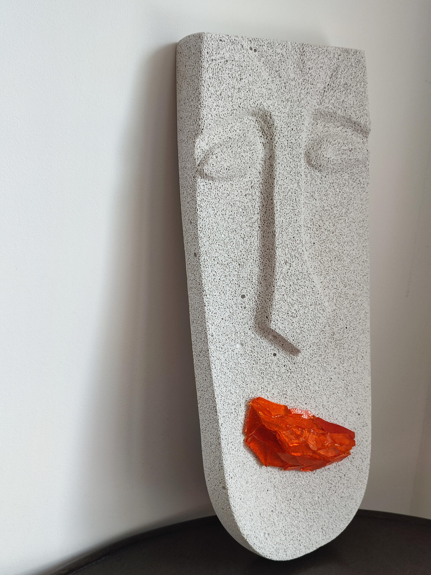 Masque à accrocher &quot;Ombre &amp; Lumière&quot; - 15 X 43 cm