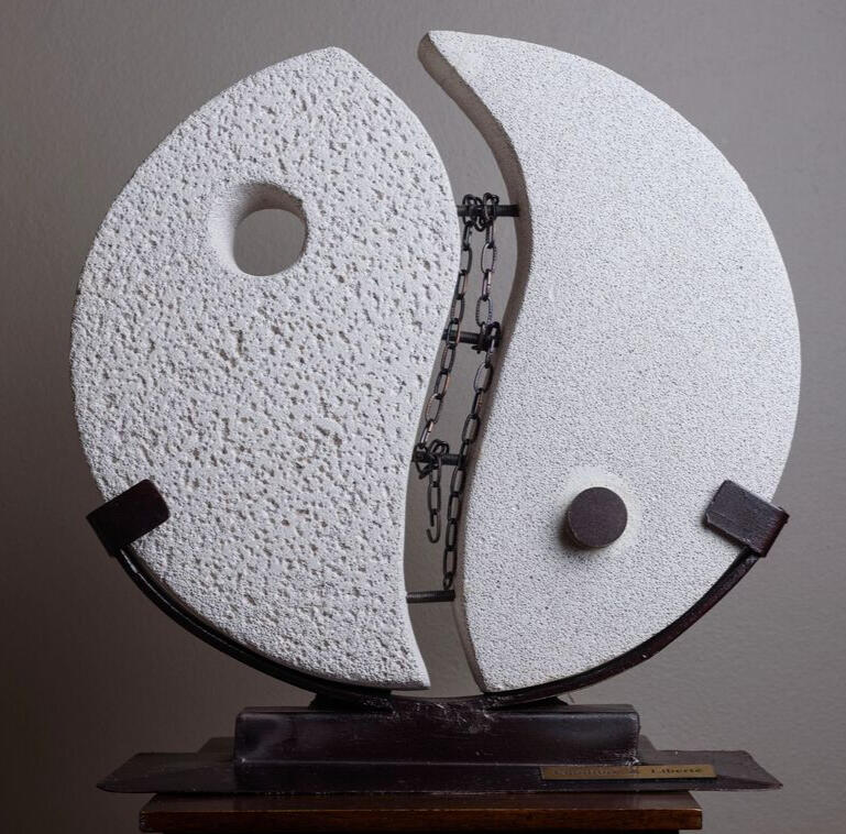 Equilibre et Liberté - 45 X 44 cm - Non disponible