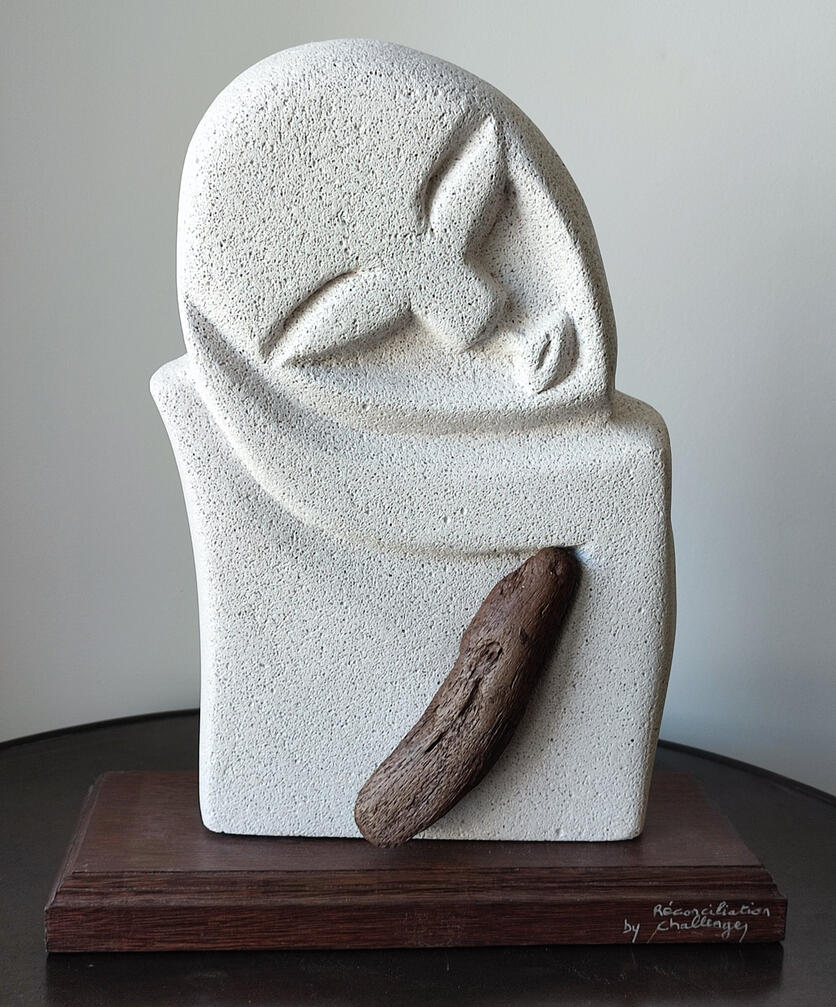 Réconciliation - 35 X 41 cm