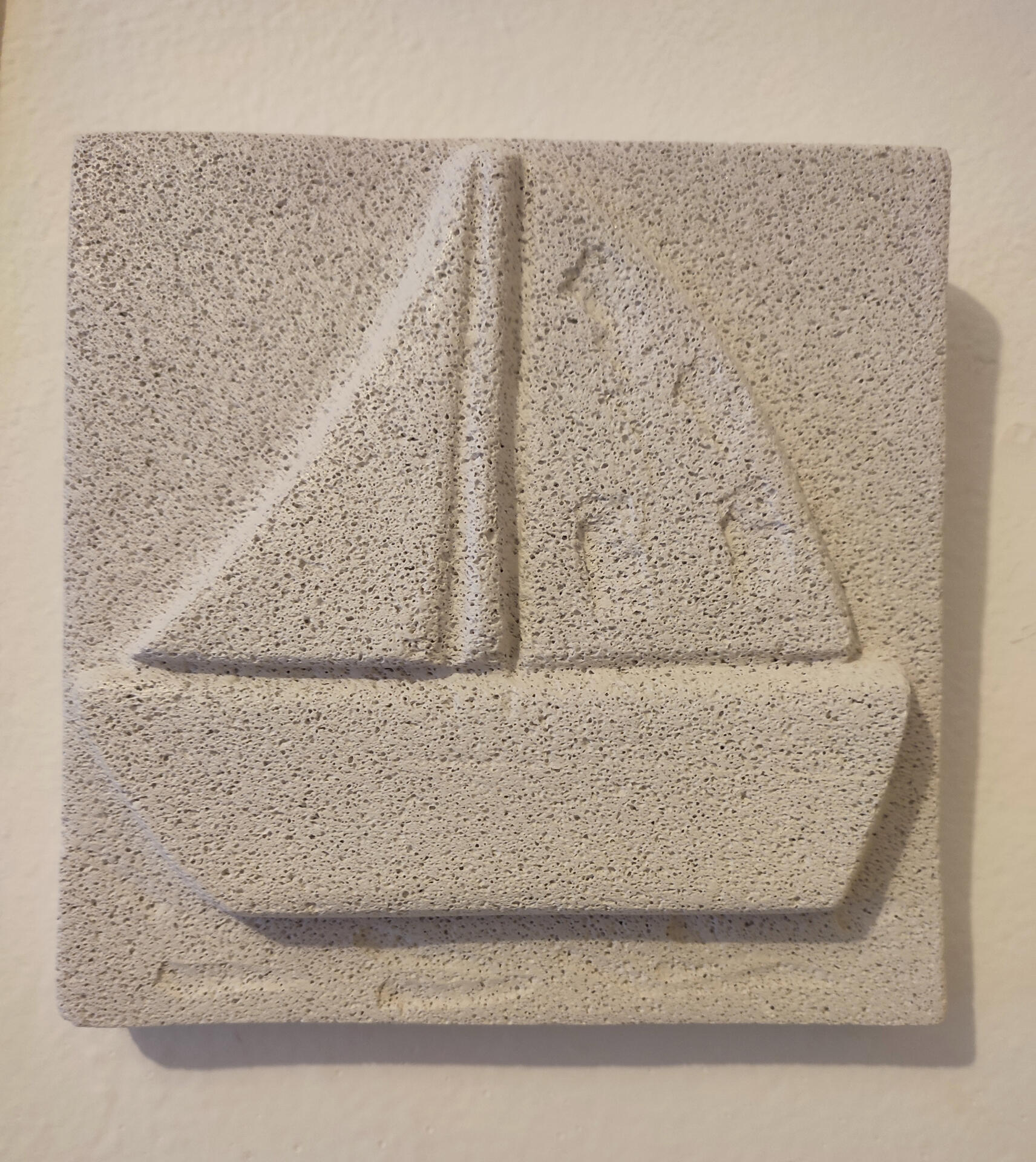 Tableau bateau - 19 X 19 cm