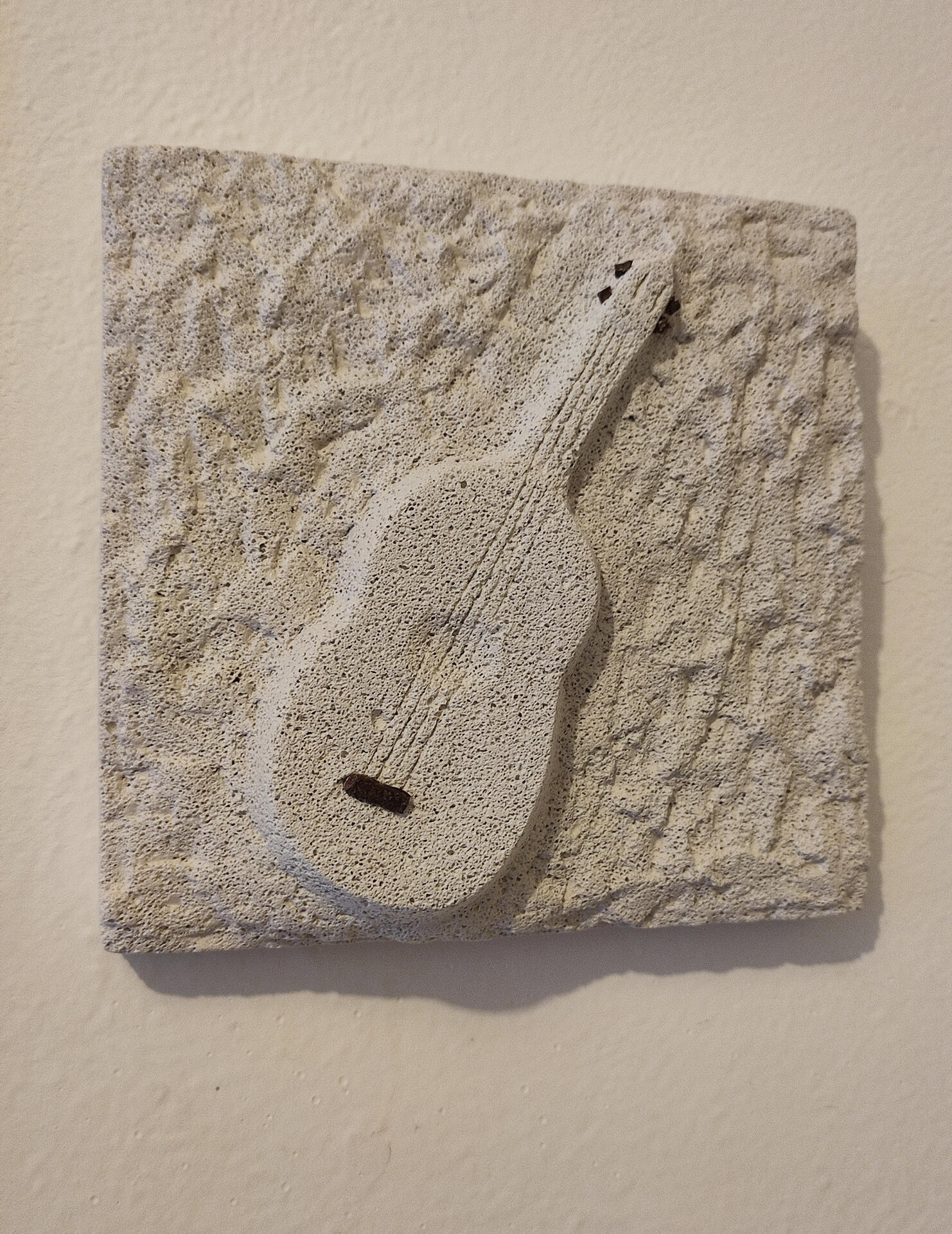 Tableau guitare - 20 X 20 cm